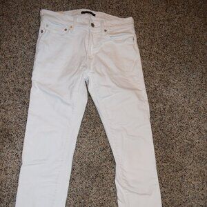 Men's Abercombie & Fitch White Jeans - 28 X 30